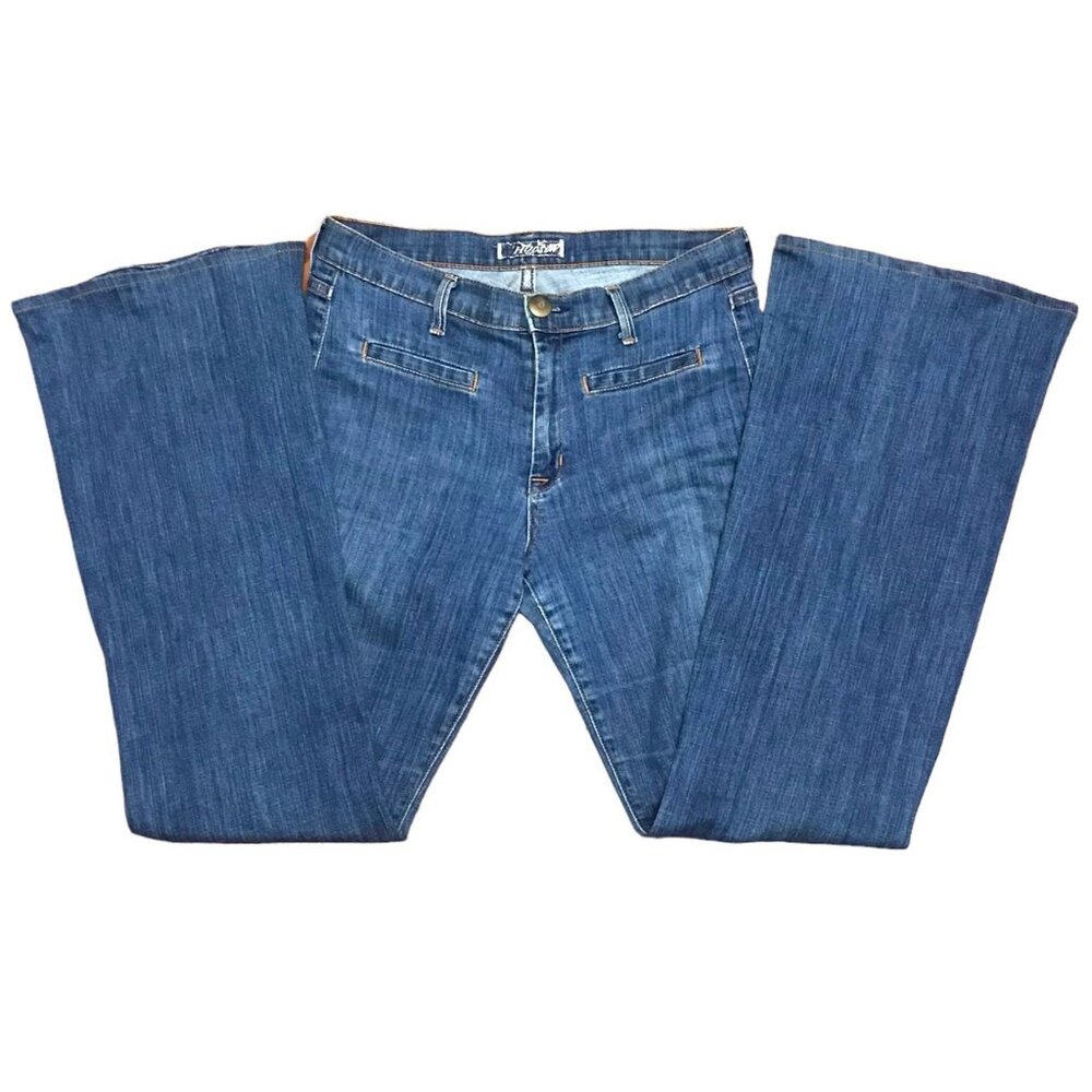 VINTAGE HUDSON 90s Signature Bootcut Jeans Medium Wash Denim Blue Size 29